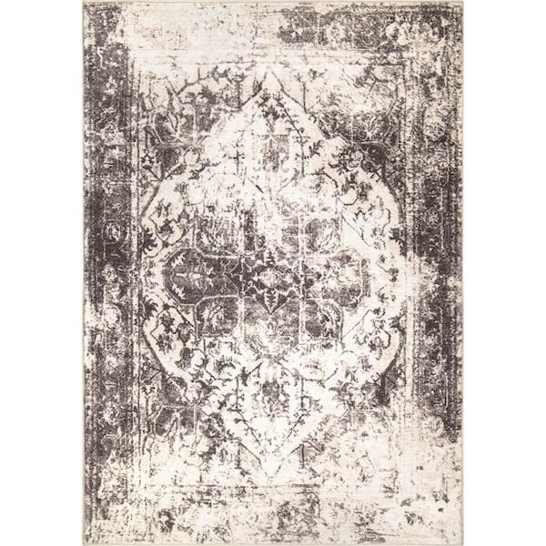 Orian Rugs My Texas House The State House Off-White Indoor 5 ft. x 8 ft. Area Rug