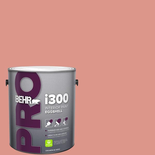 1 gal. #180D-4 Coral Serenade Eggshell Interior Paint