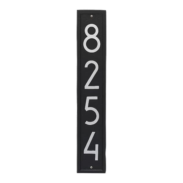 Whitehall Products Vertical Modern Personalized Rectangle Wall Plaque