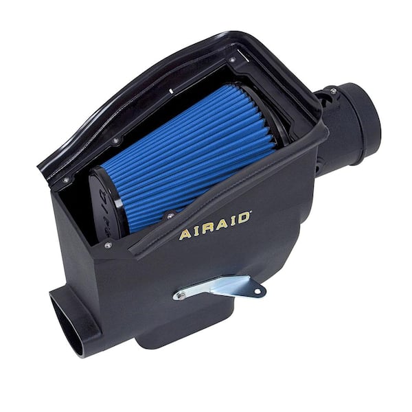 AIRAID 08-10 Ford F-250/350 6.4L Power Stroke DSL MXP Intake System w/o Tube (Dry / Blue Media)