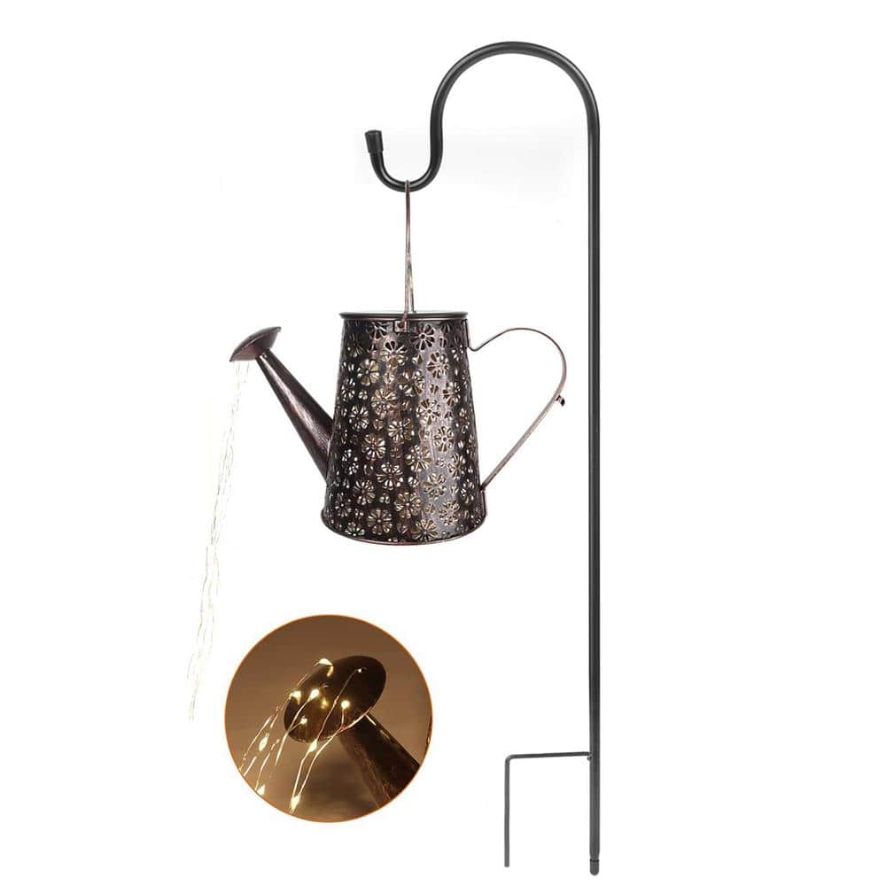 Copper Metal Solar Waterproof Solar Outdoor Garden Decor