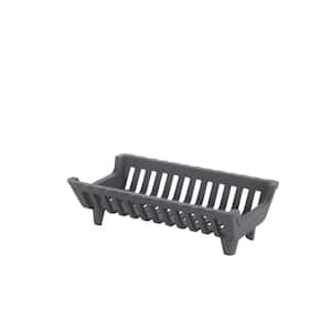15 in. Cast Iron Heavy-Duty Fireplace Grate with 1.5 in. Clearance