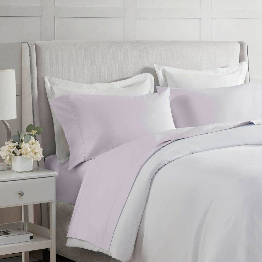 Lilac Queen Egyptian Cotton Deep Pocket Sheet Set