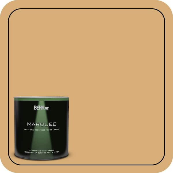 BEHR MARQUEE 1 qt. #M280-5 Inheritance Semi-Gloss Enamel Exterior Paint & Primer