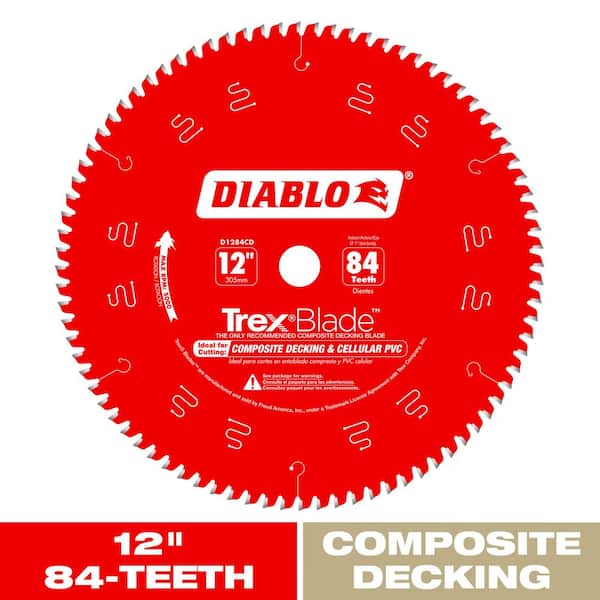 12in. x 84-Teeth TrexBlade Circular Saw Blade for Composites and Plastic