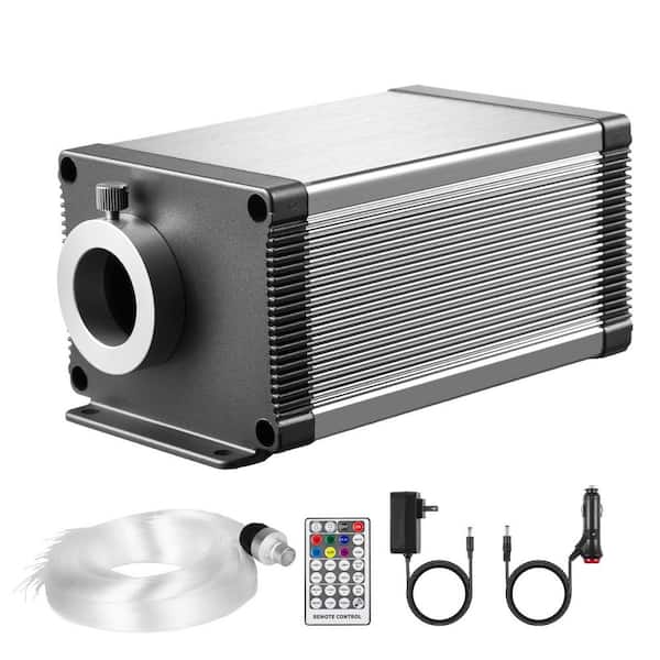 Starlight Headliner Kit 450pcs 0.03 in. 9.8 ft. 16W Twinkle Fiber Optic Star Ceiling Lights Bluetooth APP Remote Control