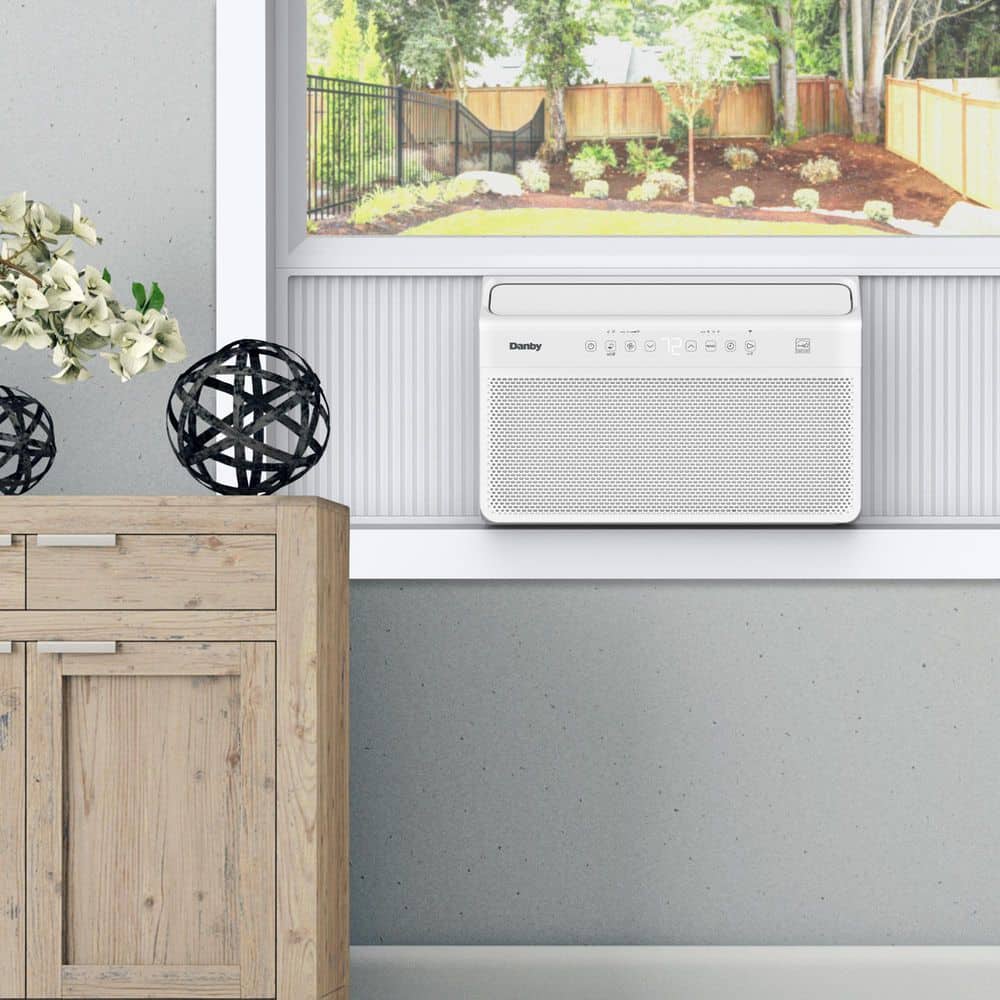 Danby 10000 BTU White Window Air Conditioner with Remote