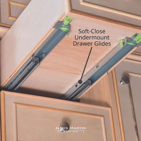 Portland 48 in. W x 23.5 in.D x 34.3 in.H Single Bath Vanity in Whitewashed Walnut with Charcoal Soapstone Top