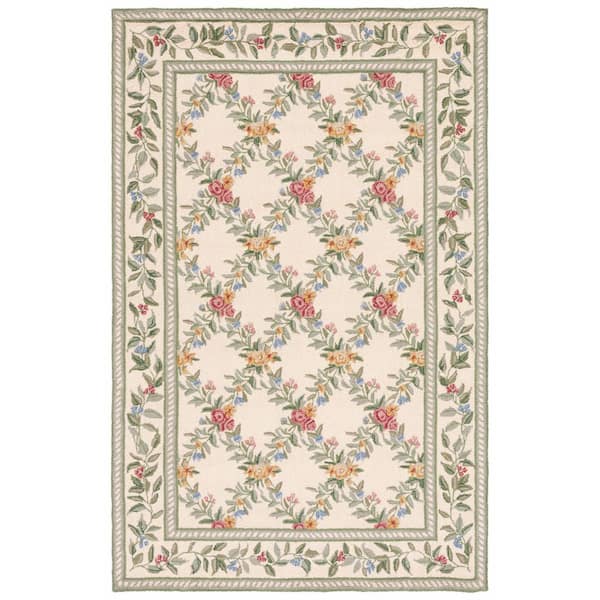 Chelsea 5 ft. x 8 ft. Ivory Floral Area Rug