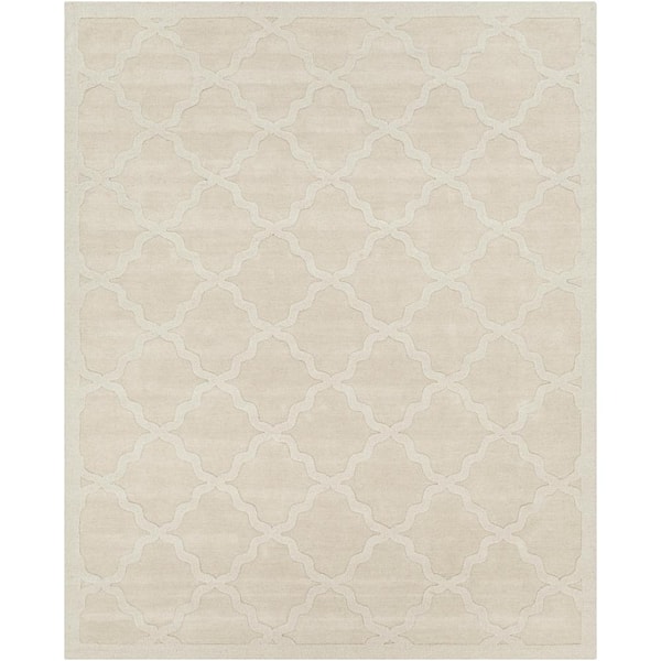 Livabliss Central Park Abbey Ivory 8 ft. x 10 ft. Indoor Area Rug