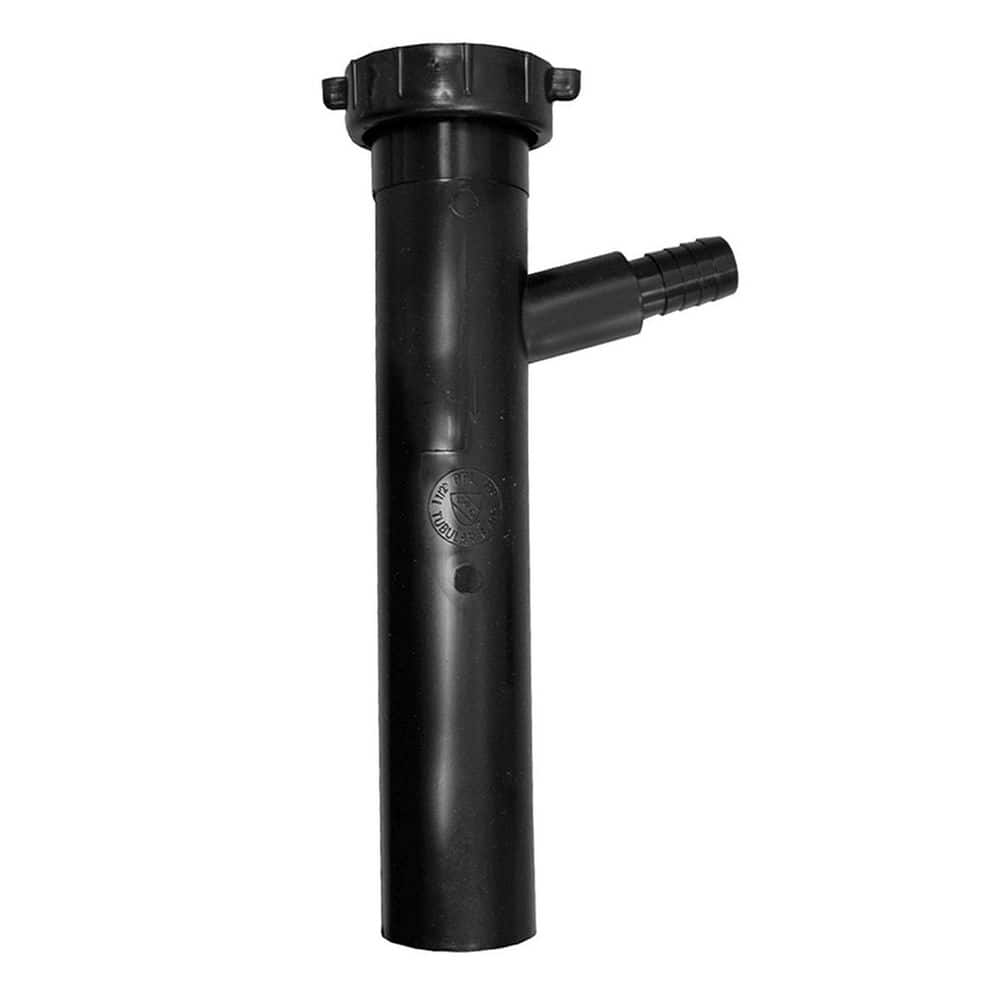 1-1/2 in. x 8 in. x 1/2 in. Black Plastic Dishwasher Tailpiece for Various Brands price history on PriceWatchPro