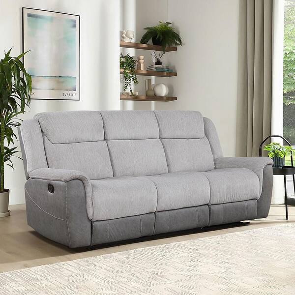 Lazzara Center Hill 86 in. W Pillow Top Arm Chenille and Faux