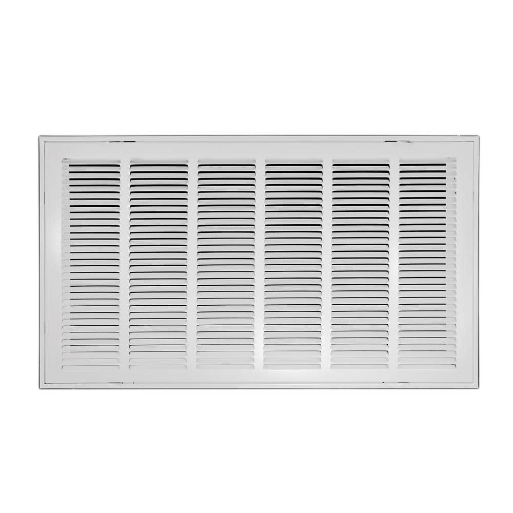 30 in. x 20 in. Square Hinged Return Air Filter Grille of Steel in White price history on PriceWatchPro