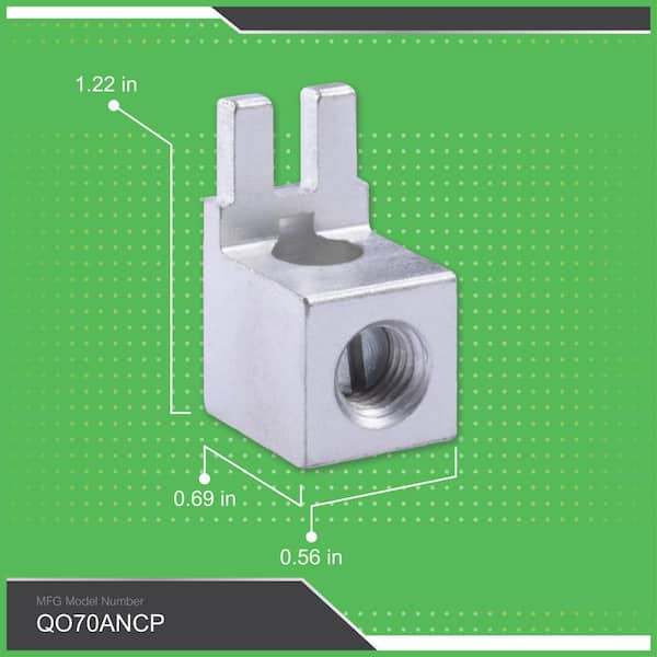 Square D Qo70an Neutral Lug Kit 100 Amp for sale online 