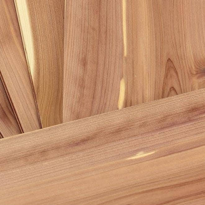 Luxurious 100% Natural Red Cedar 10-Piece Closet Panel Set