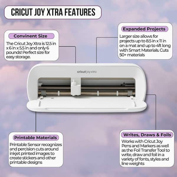 【美品】クリカット ジョイ エキストラ cricut joy xtra 箱付き Amazon.co.jp: Cricut Joy Xtraカッティングマシン レインボースマート
