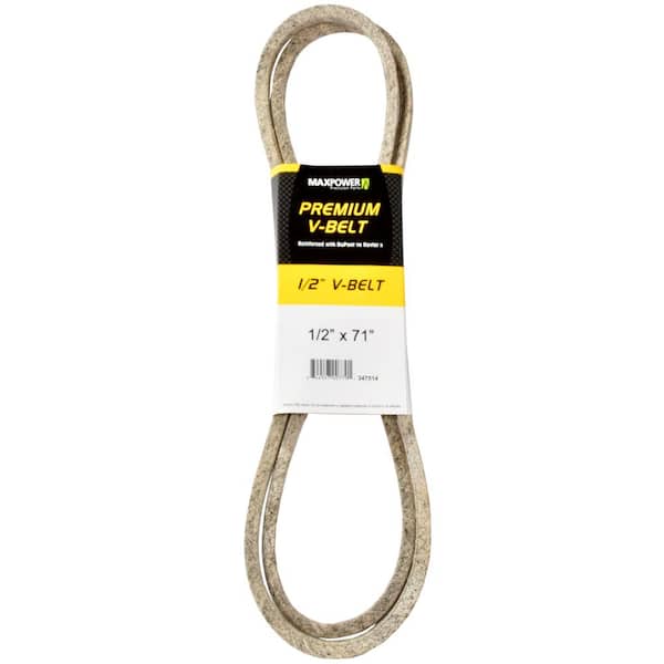 MaxPower 5/8 in. x 67 in. Premium V-Belt 347612 - The Home Depot