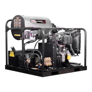 4000 PSI 6.0 GPM Hot Water Diesel Pressure Washer w/ Kohler Engine