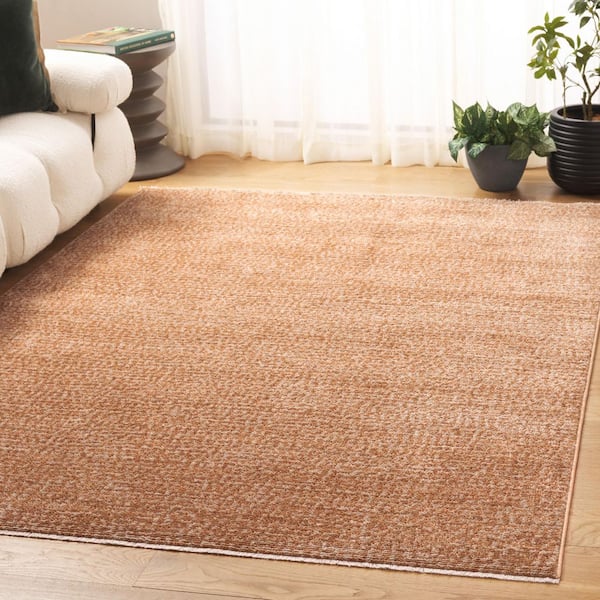 Hazel 4 ft. x 6 ft. Gold/Beige Abstract Spots Area Rug