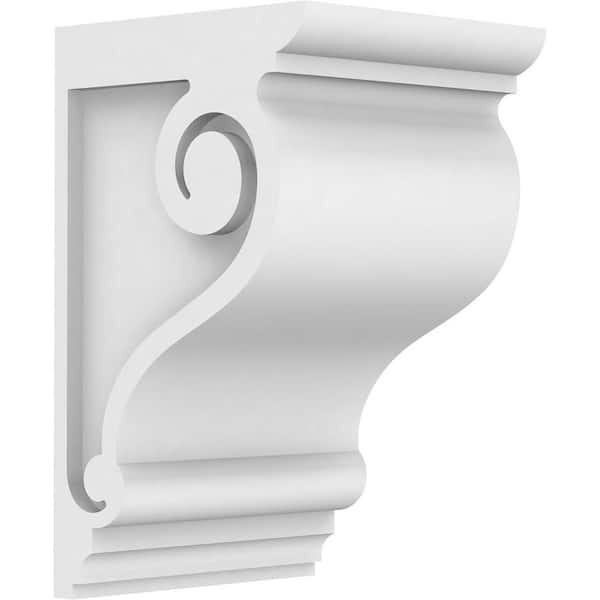 Ekena Millwork Standard 5 in. W x 10 in. H x 6 in. D Signature Urethane Polyurethane Corbel