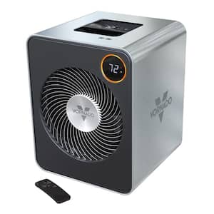 VMHi600 5118 BTU Metal Fan Forced Air Heater Electric Furnace with Remote, 5-Year Warranty and Tip-Over Protection