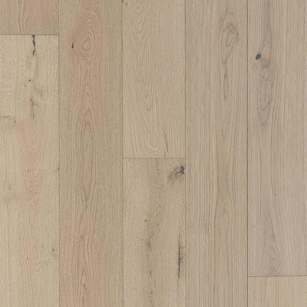 Malibu Wide Plank Steinhart French Oak 9/16in. T x 7.5 in. W T&G Wire Brushed Engineered Hardwood Flooring (23.3 sq.ft./case) CXS