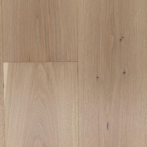 Take Home Sample- Daybreak European White Oak 5/8 in. T x 9.44 in. W x 7 in. L Brushed Engineered Hardwood Flooring