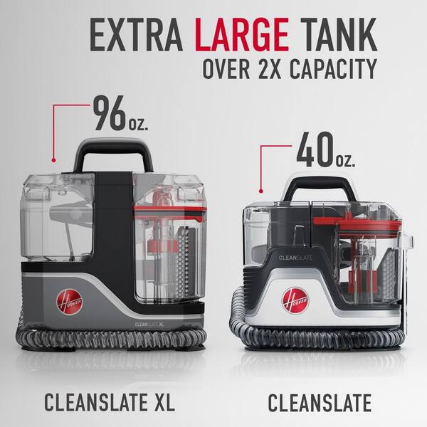 HOOVER CleanSlate XL Corded Portable Spot Cleaner for Carpets & Upholstery - Model FH15020V