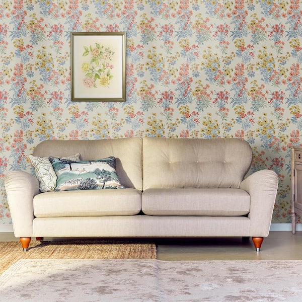 Megan Ochre Yellow Wallpaper