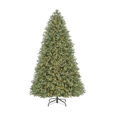7.5 ft Cavalier Fraser Fir LED Pre-Lit Artificial Christmas Tree with 5000 Color Changing Micro Dot Lights