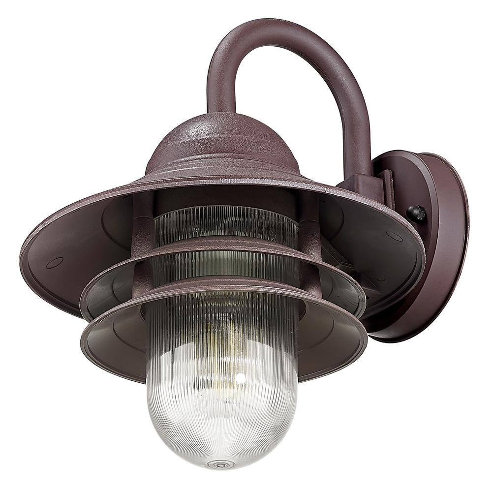 Architectural Bronze 13" Dimmable Outdoor Wall Sconce