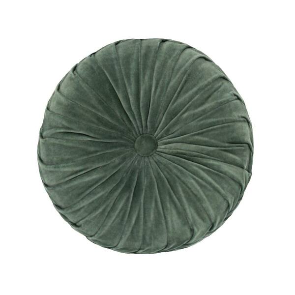 green circle pillow