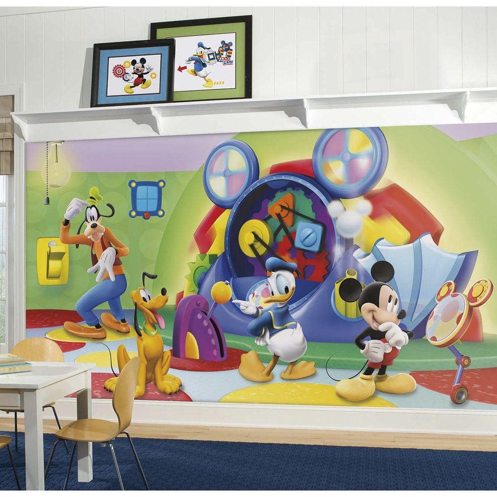 Disney Mickey Mouse Clubhouse Capers Giant Wall Decal - ThePartyWorks