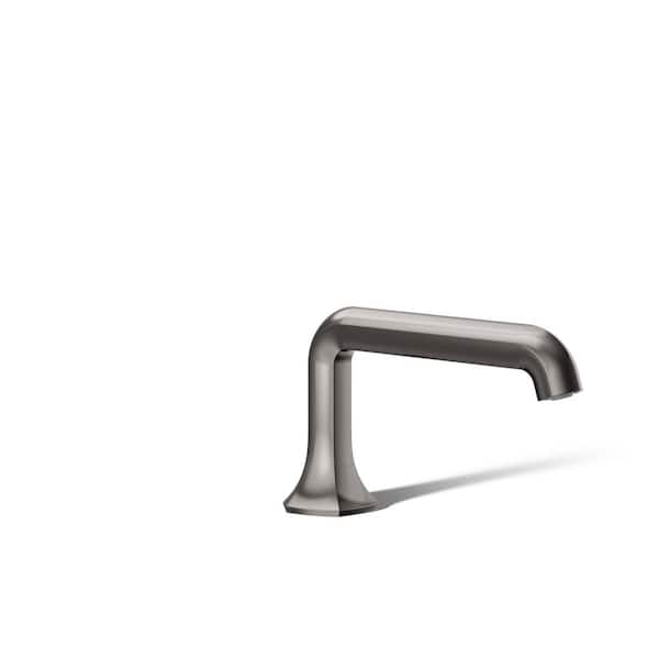 KOHLER Occasion Deck-Mount Bath Spout With Straight Design in Vibrant Titanium