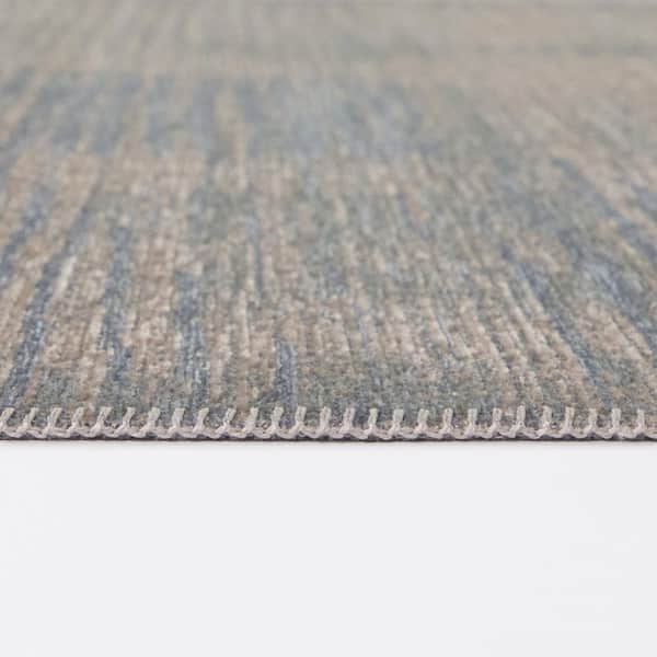 Clay Blue 5 ft. x 7 ft. Area Rug