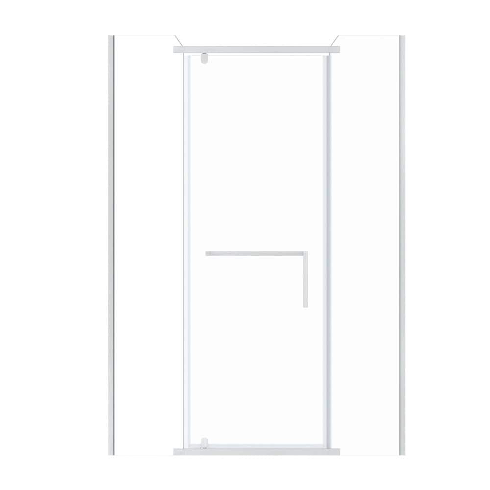 "36""×36""×72"" Pivot Shower Door with 1/4"" Tempered Glass Frameless Neo-Angle Pivot Shower Enclosure" price history on PriceWatchPro
