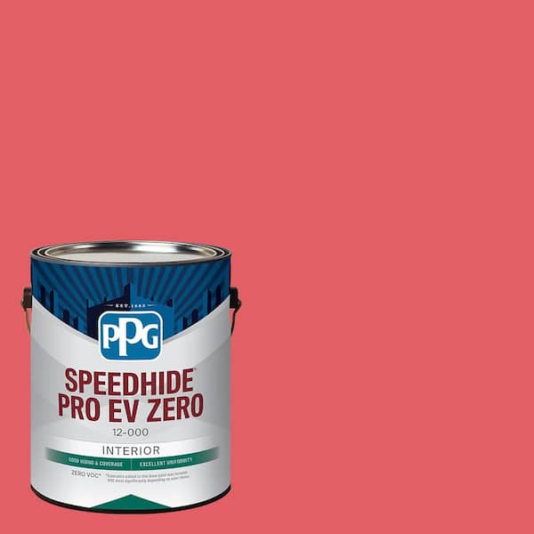 SPEEDHIDE Pro-EV Zero 1 gal. PPG1188-6 Briquette Eggshell Interior Paint
