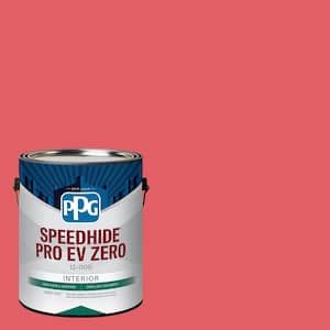 Speedhide Pro EV Zero 1 gal. PPG1188-6 Briquette Semi-Gloss Interior Paint