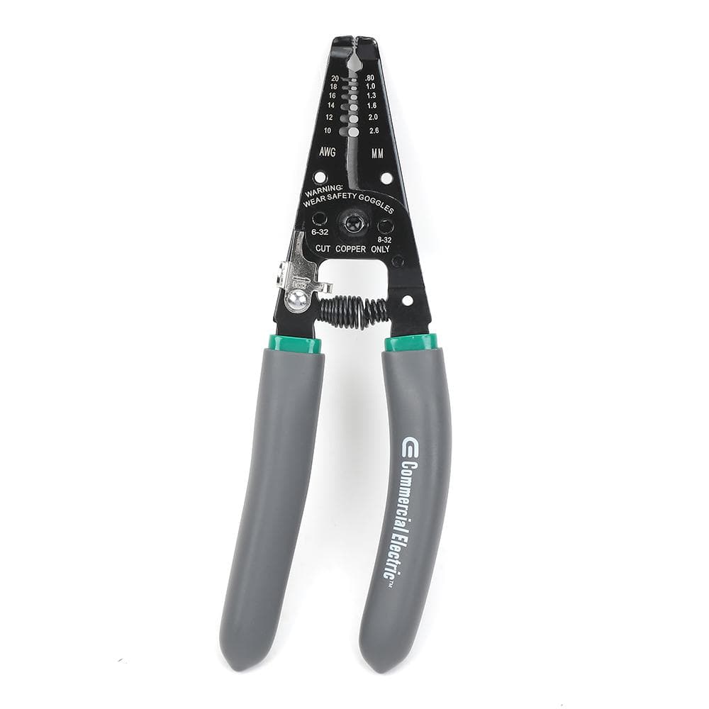 6'' Electric Cable Wire Stripper Cutter Crimper Cutting Plier Rubber Handle