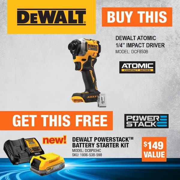 ATOMIC 20-Volt MAX Cordless Brushless Compact 1/4 in. Impact Driver  (Tool-Only)