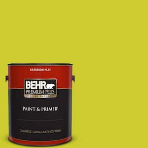 PERMANIZER 1 gal. PPG1215-4 Canary Yellow Semi-Gloss Exterior Paint  PPG1215-4PZ-1SG - The Home Depot