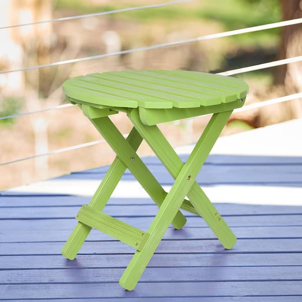 Shine Company HYDRO-TEX Adirondack Round Wood Folding