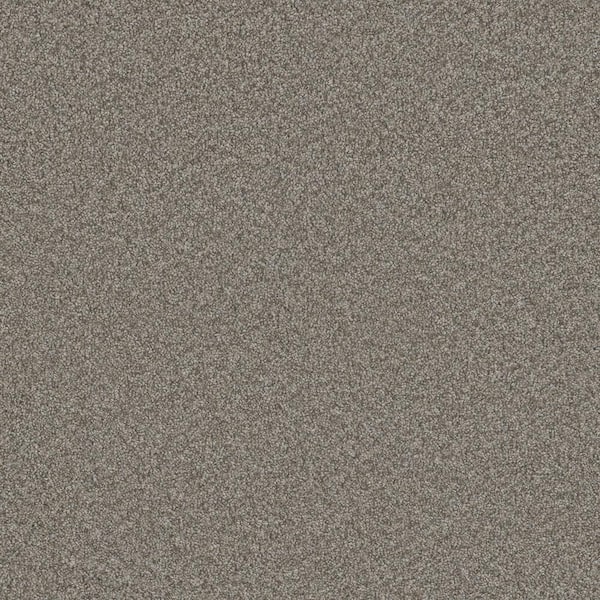 Home Decorators Collection Trendy Threads Plus I - Decatur - Gray 40 oz. SD Polyester Texture Installed Carpet
