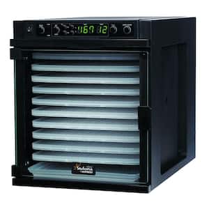 Sedona Express 11-Tray Black Food Dehydrator with Built-In Timer