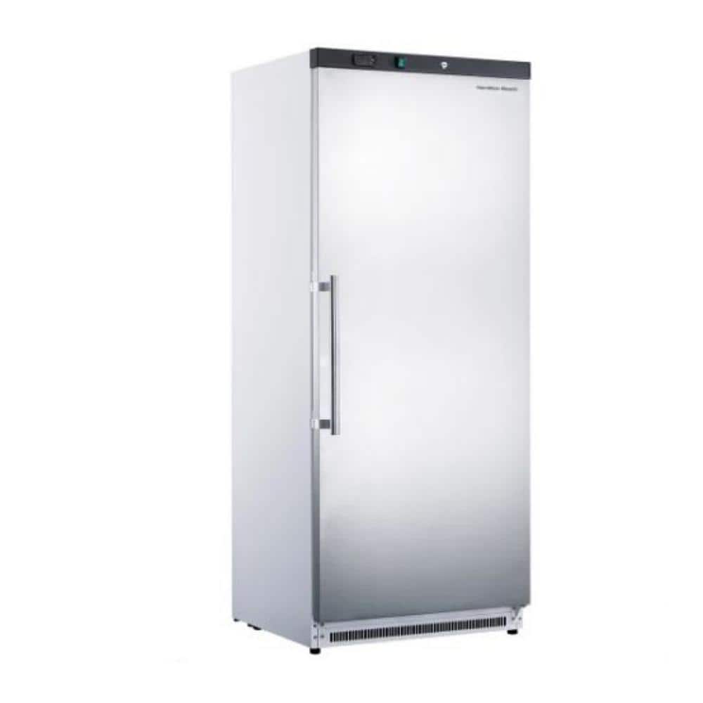 28 in. 19 Cu. Ft. Manual Defrost Commercial Upright Freezer in Stainless Steel