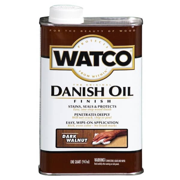 Watco 1 Quart Danish Oil in Dark Walnut