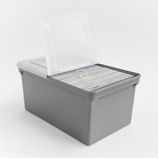 Iris USA Weatherpro Legal File Storage Box, Set of 3