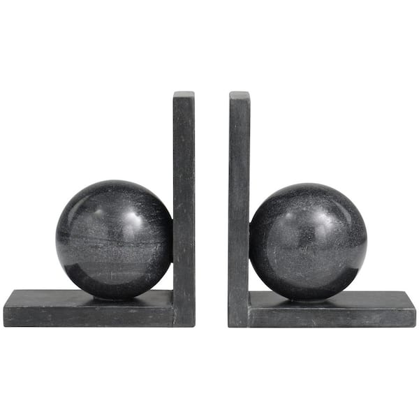 LA JOLLA 4 PC SET Decorative Sphere Bookends, Designer Books – NestSet