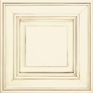 Camden 14 1/2 x 14 1/2 in. Cabinet Door Sample in Maple Cotton with Toasted Almond