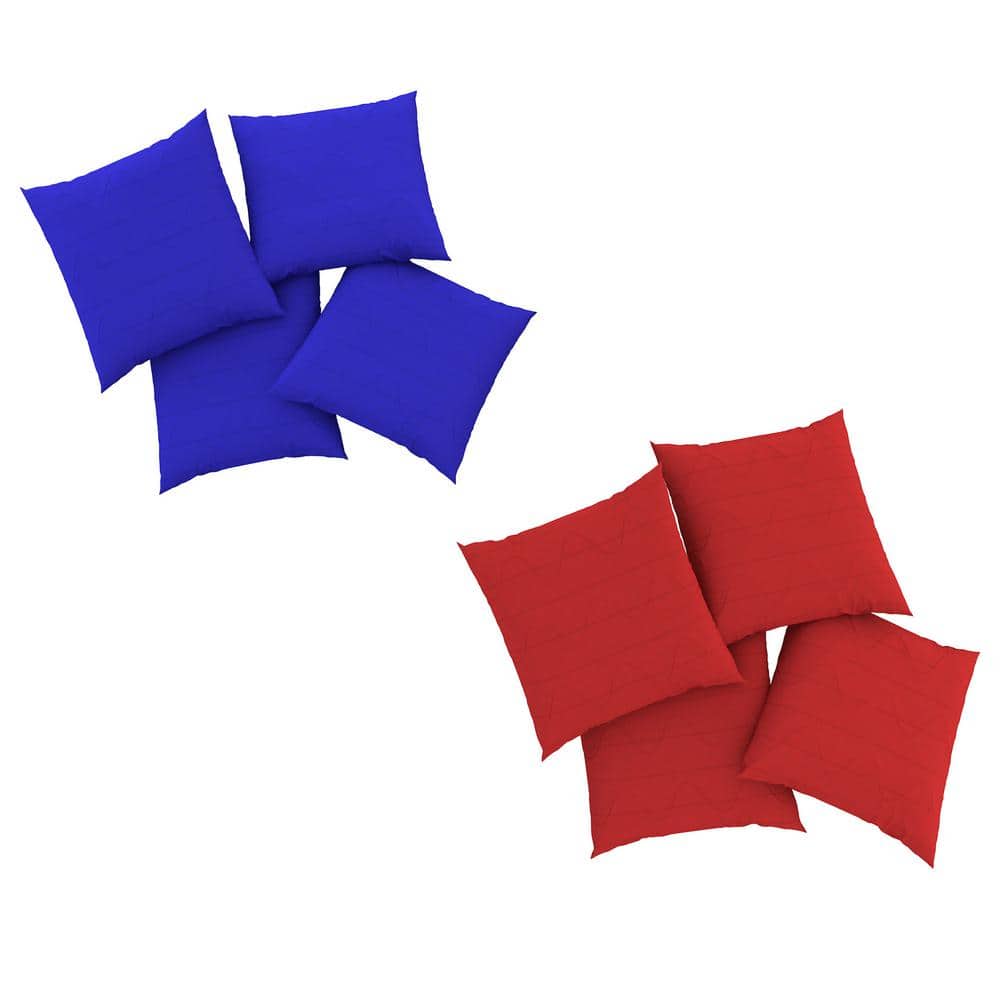 Regulation Size Wooden Cornhole Game Set with Bean Bags